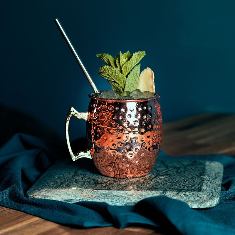 Moscow Mule en The Whisper, cóctelería en Alicante